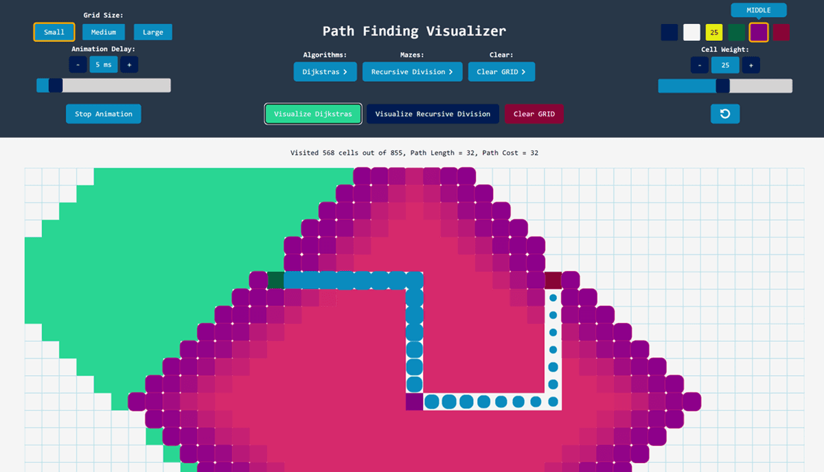 path finding visualizer image 1