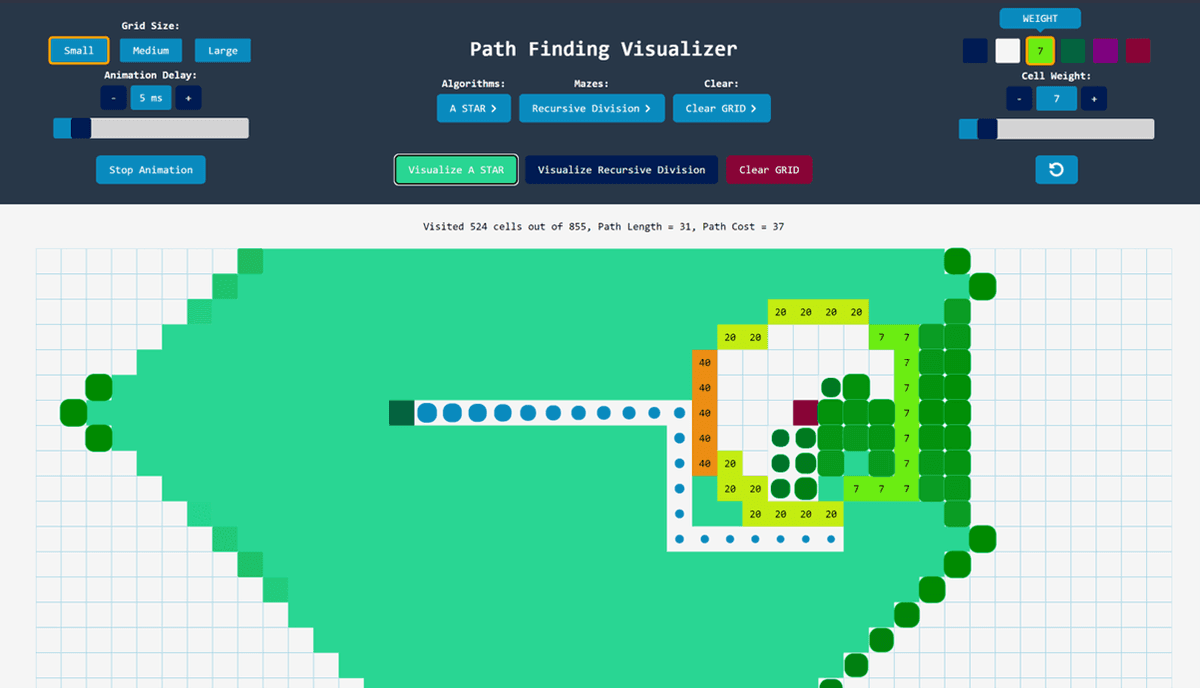 path finding visualizer image 2